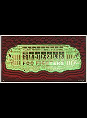 Foo Fighters poster by Emek