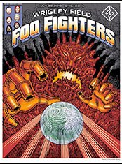 Foo Fighters poster by Emek