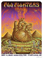 Foo Fighters poster by Emek