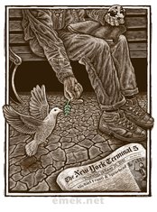 Michael Franti and Spearhead poster by Emek