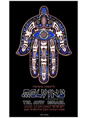 The Melvins poster by Emek
