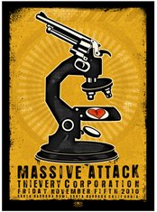 Massive Attack poster by Emek