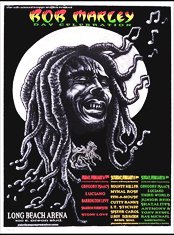 Bob Marley Celbration poster by Emek