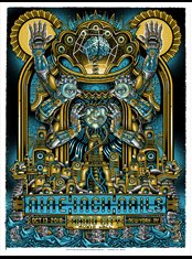Nine Inch Nails Titled NIN poster by Emek