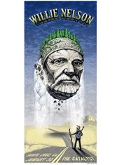 Willie Nelson poster by Emek