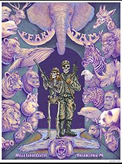 Pearl Jam poster by Emek