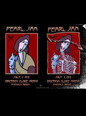 Pearl Jam poster by Emek