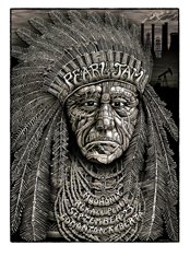 Pearl Jam poster by Emek