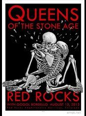 Queens of the Stone Age poster by Emek