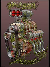Queens of the Stone Age poster by Emek