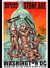 Queens of the Stone Age poster by Emek