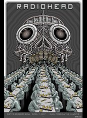 Radiohead poster by Emek