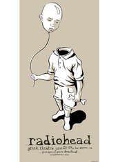 Radiohead poster by Emek