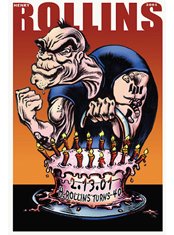 Henry Rollins poster by Emek