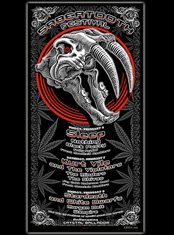 Sabertooth Music Fest poster by Emek
