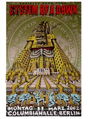 System of a Down poster by Emek