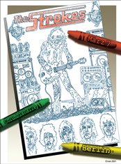 The Strokes poster by Emek