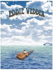 Eddie Vedder poster by Emek