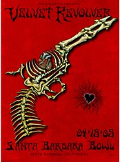 Velvet Revolver poster by Emek