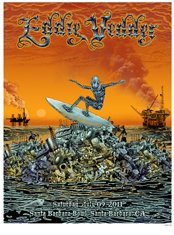 Eddie Vedder poster by Emek