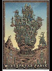 Widespread Panic poster by Emek