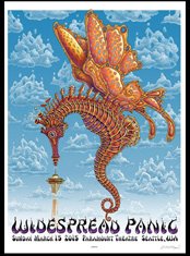 Widespread Panic poster by Emek