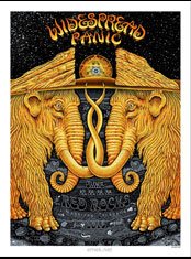 Widespread Panic poster by Emek