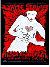 The White Stripes poster by Emek