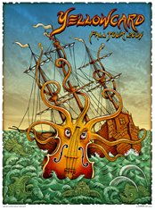 Yellowcard poster by Emek