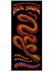 Neil Young poster by Emek