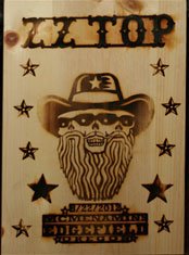ZZ Top poster by Emek