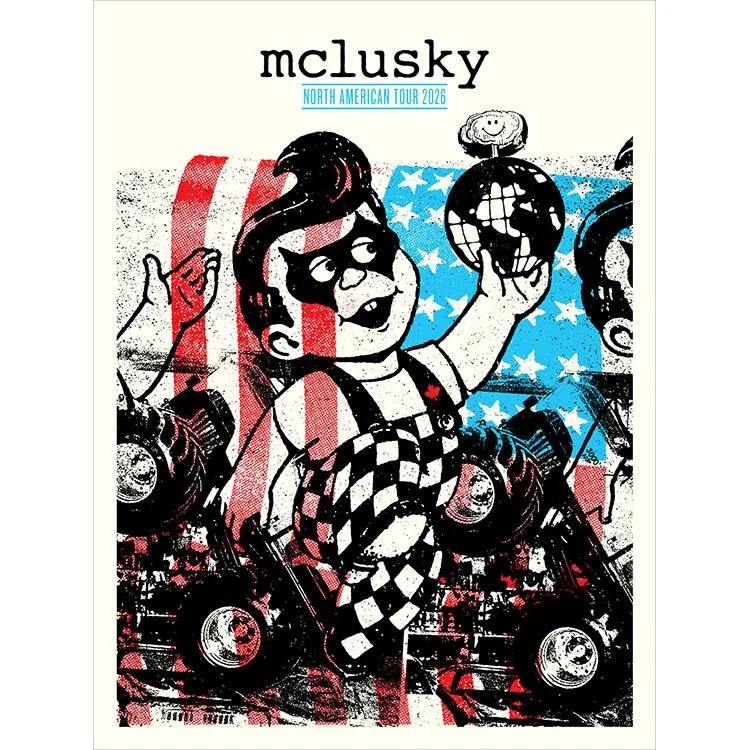 mclusky poster by Aesthetic Apparatus