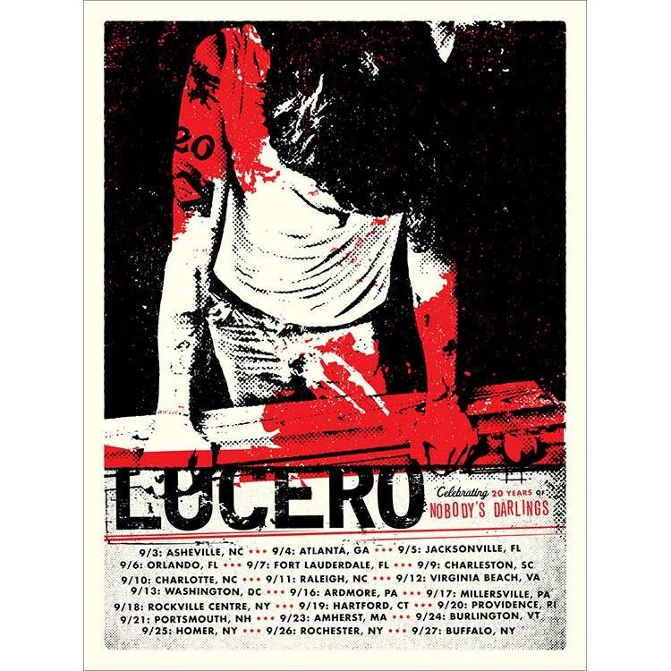 Lucero poster by Aesthetic Apparatus