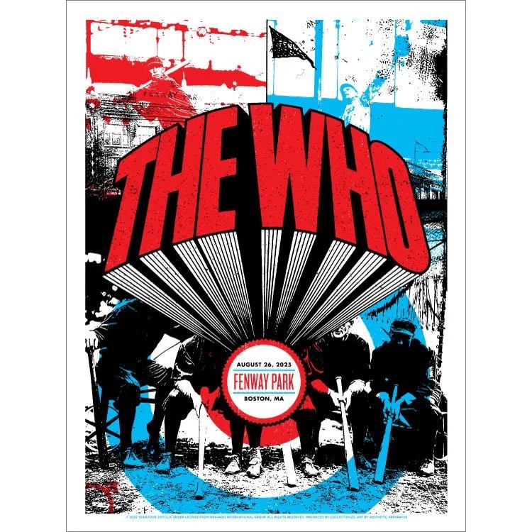 The Who poster by Aesthetic Apparatus