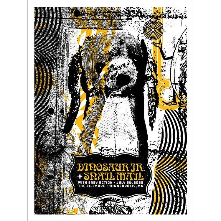 Dinosaur Jr. poster by Aesthetic Apparatus