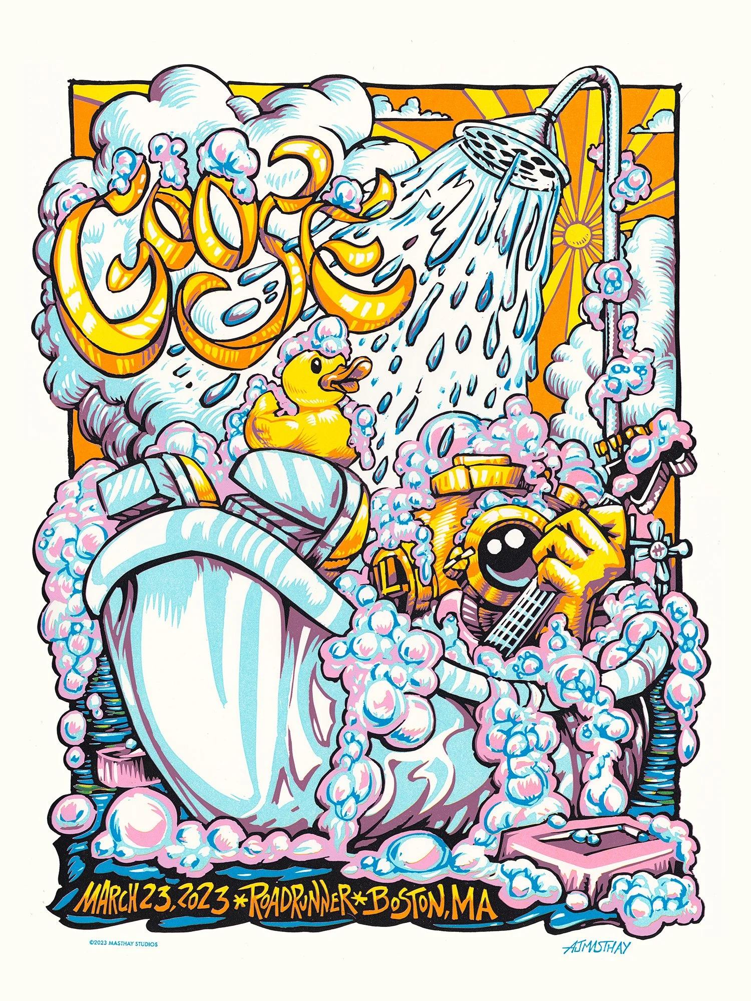 Goose poster by AJ Masthay