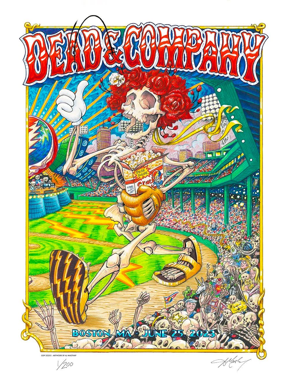 Fenway poster by AJ Masthay