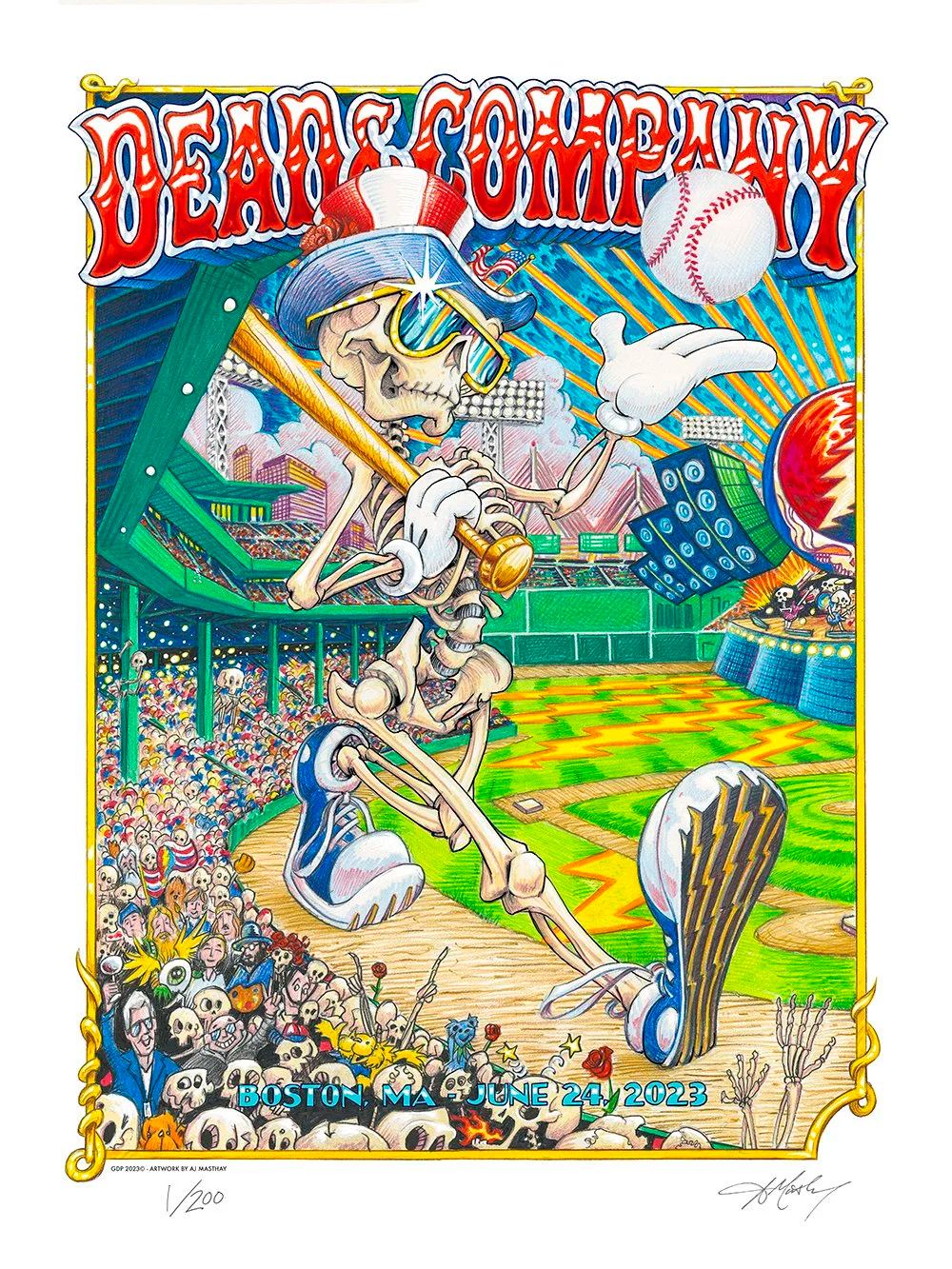 Fenway poster by AJ Masthay
