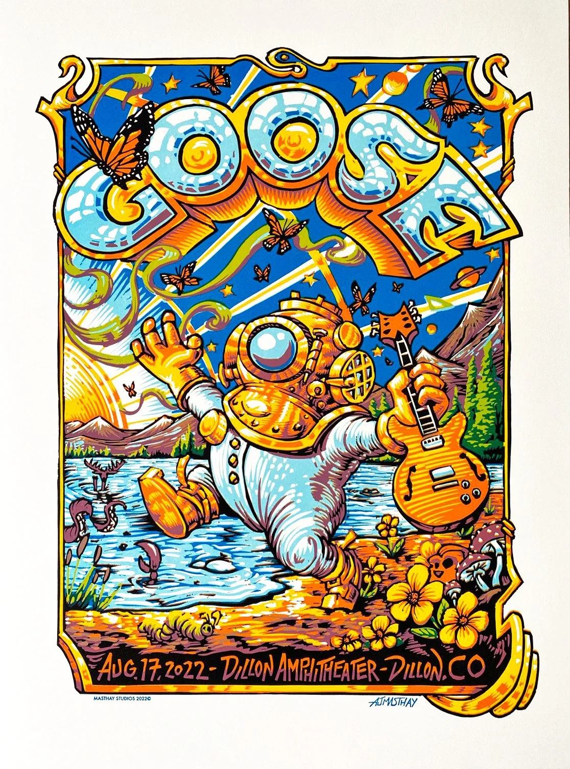Goose poster by AJ Masthay