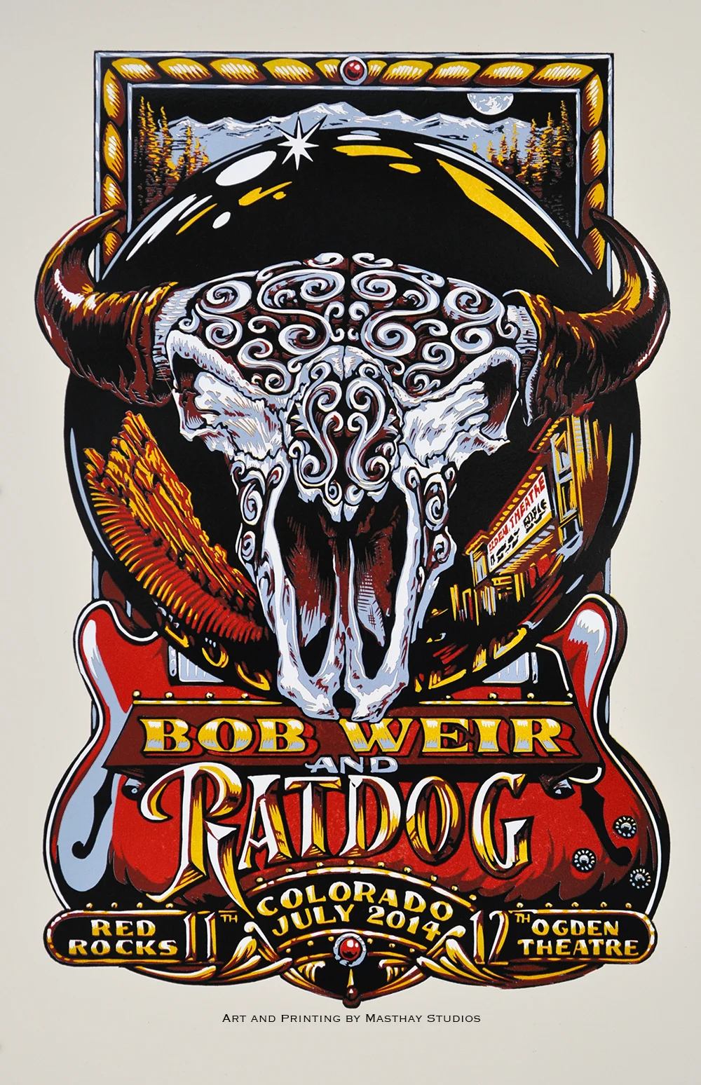 RatDog poster by AJ Masthay
