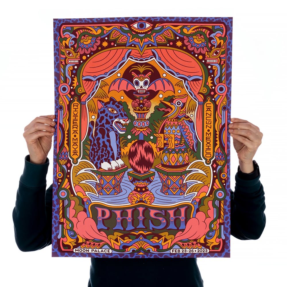 Phish poster by Bene Rohlmann