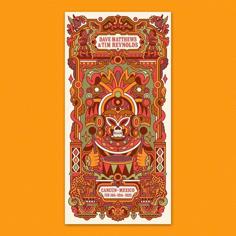Dave Matthews Band poster by Bene Rohlmann