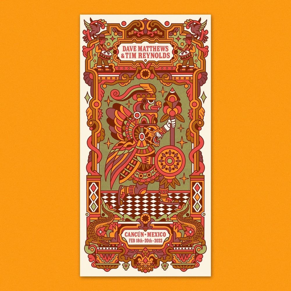 Dave Matthews Band poster by Bene Rohlmann