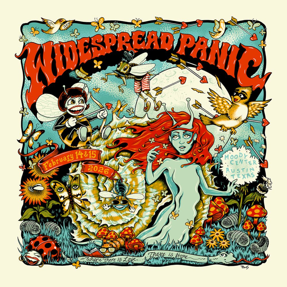 Widespread Panic poster by Billy Perkins