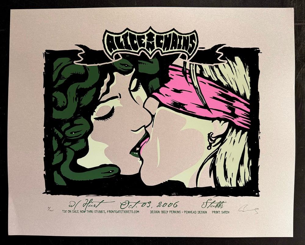 Alice in Chains poster by Billy Perkins
