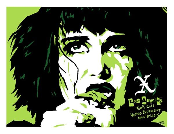 X poster by Billy Perkins