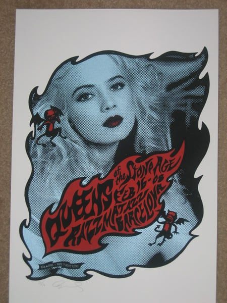 Queens of the Stone Age poster by Billy Perkins