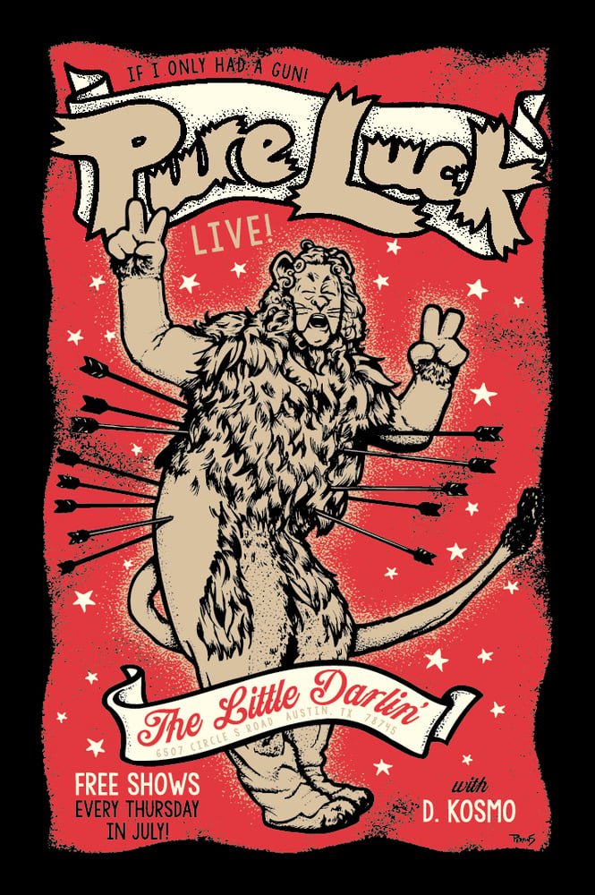 Pure Luck poster by Billy Perkins