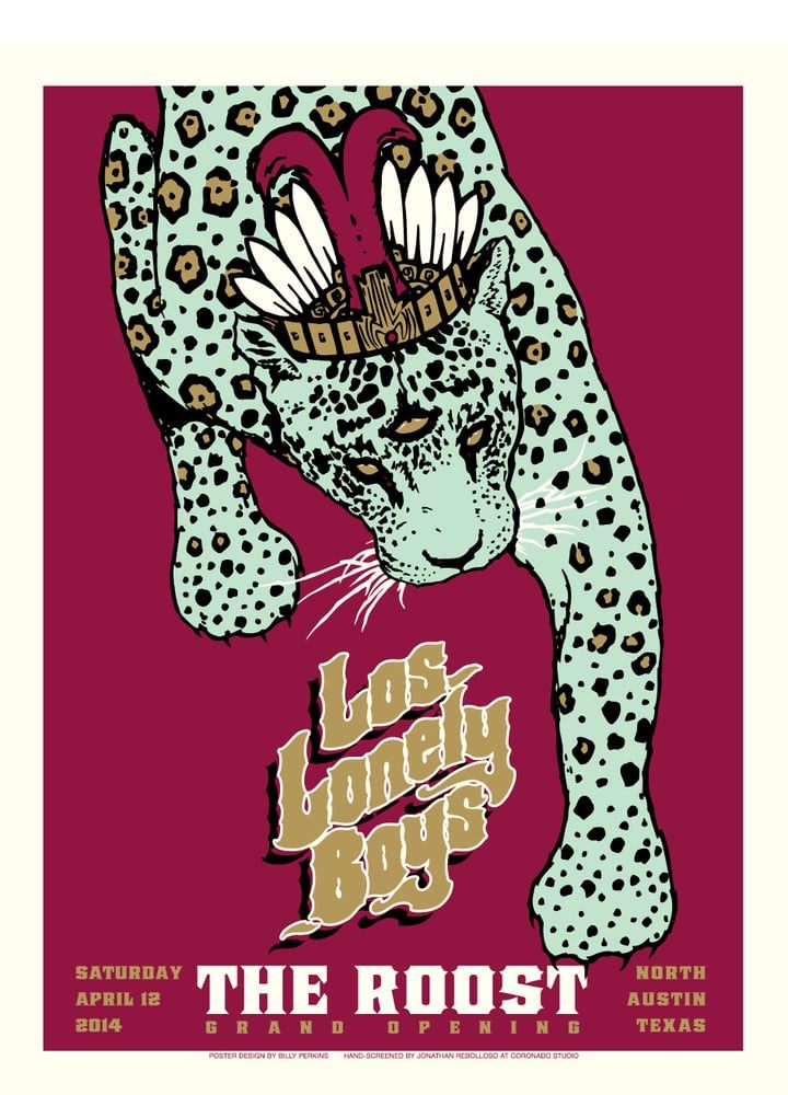 Los Lonely Boys poster by Billy Perkins