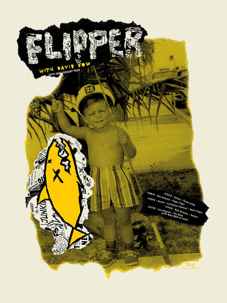 Flipper poster by Billy Perkins